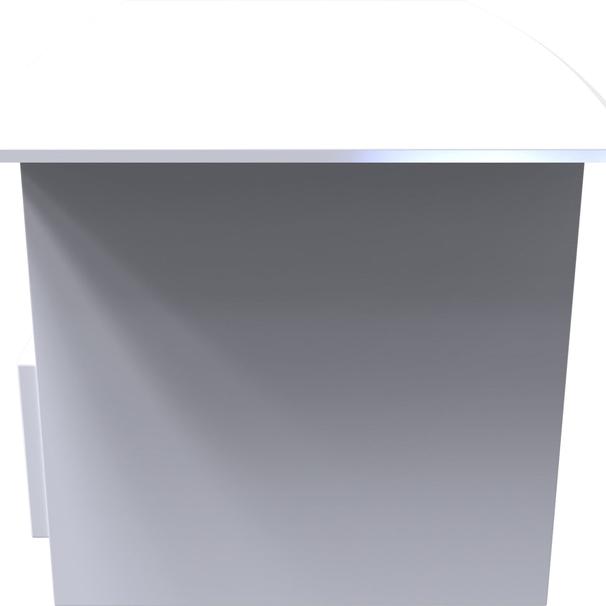 Beckett Gloss 1 Drawer with Open Shelf Coffee Table