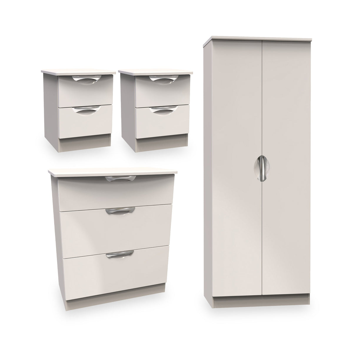 Beckett 4 Piece Bedroom Furniture Set