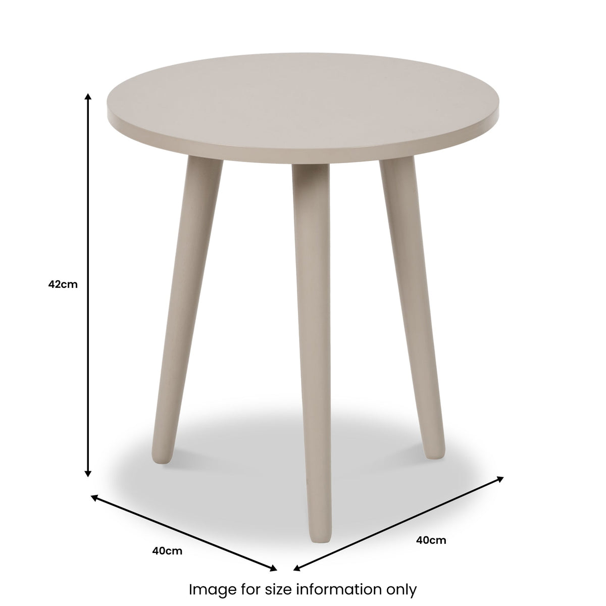 Devonshire Pine Round Side Table