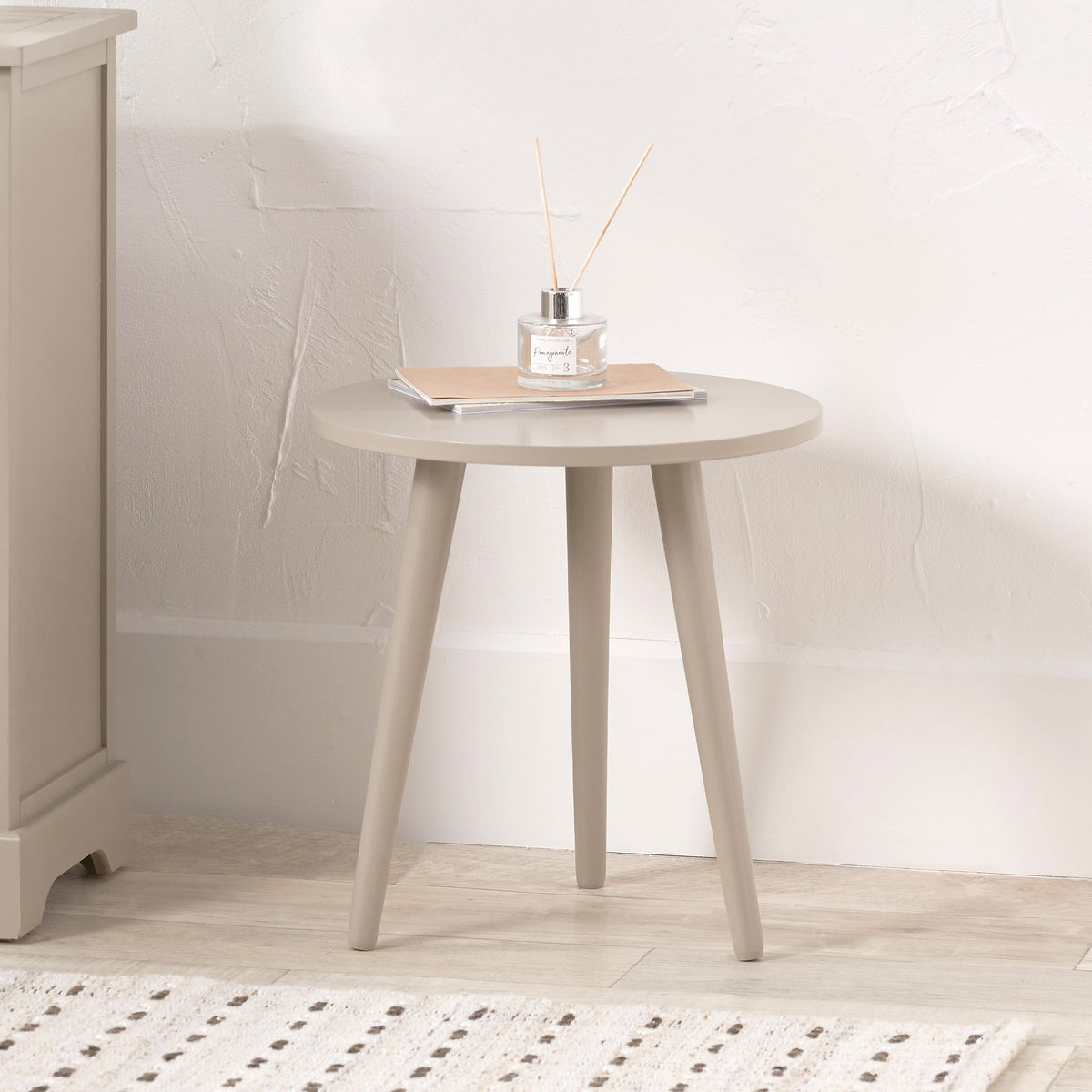 Devonshire Pine Round Side Table