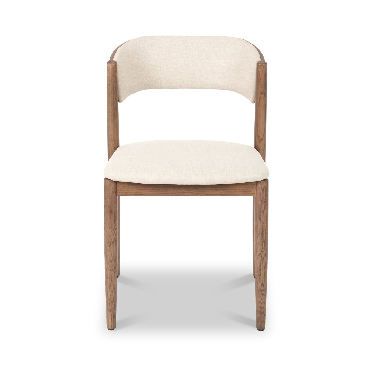 Elias Dark Ash Curved Back Dining Chair