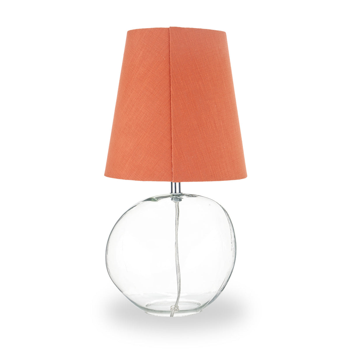 Hallie Clear Glass Table Lamp