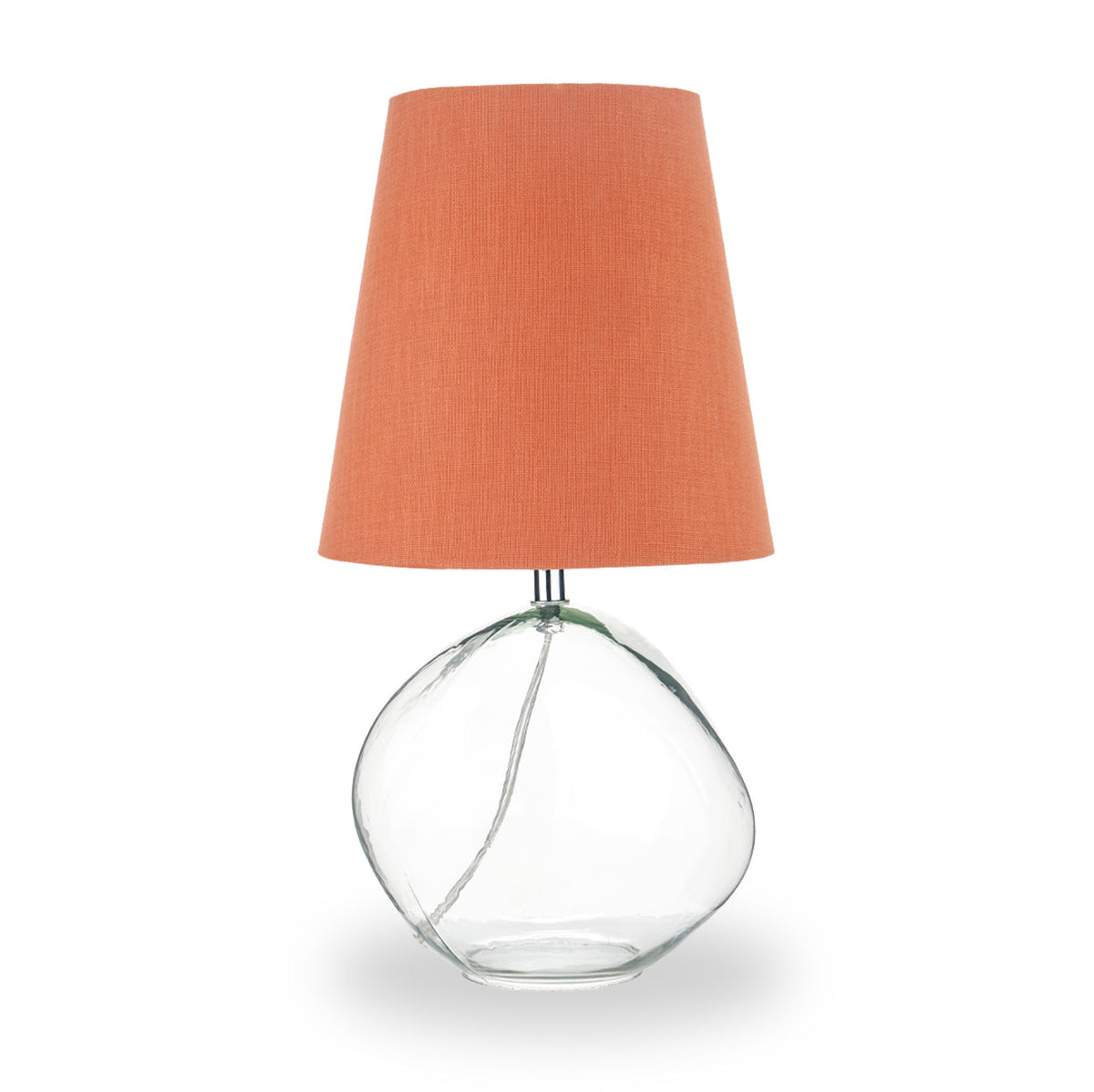 Hallie Clear Glass Table Lamp