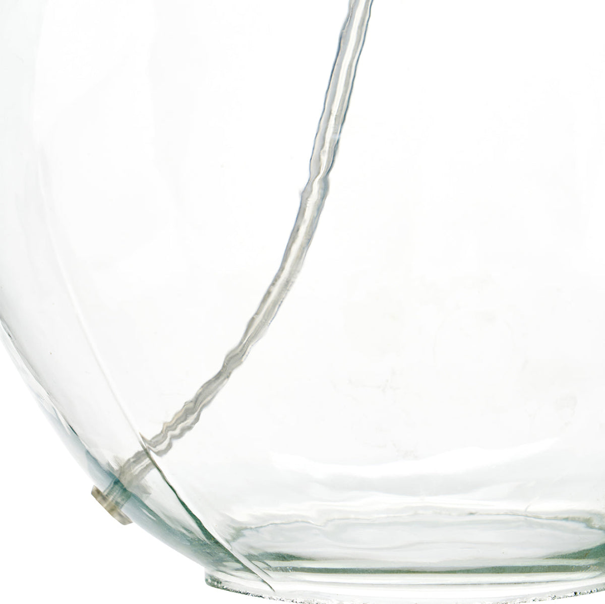Hallie Clear Glass Table Lamp