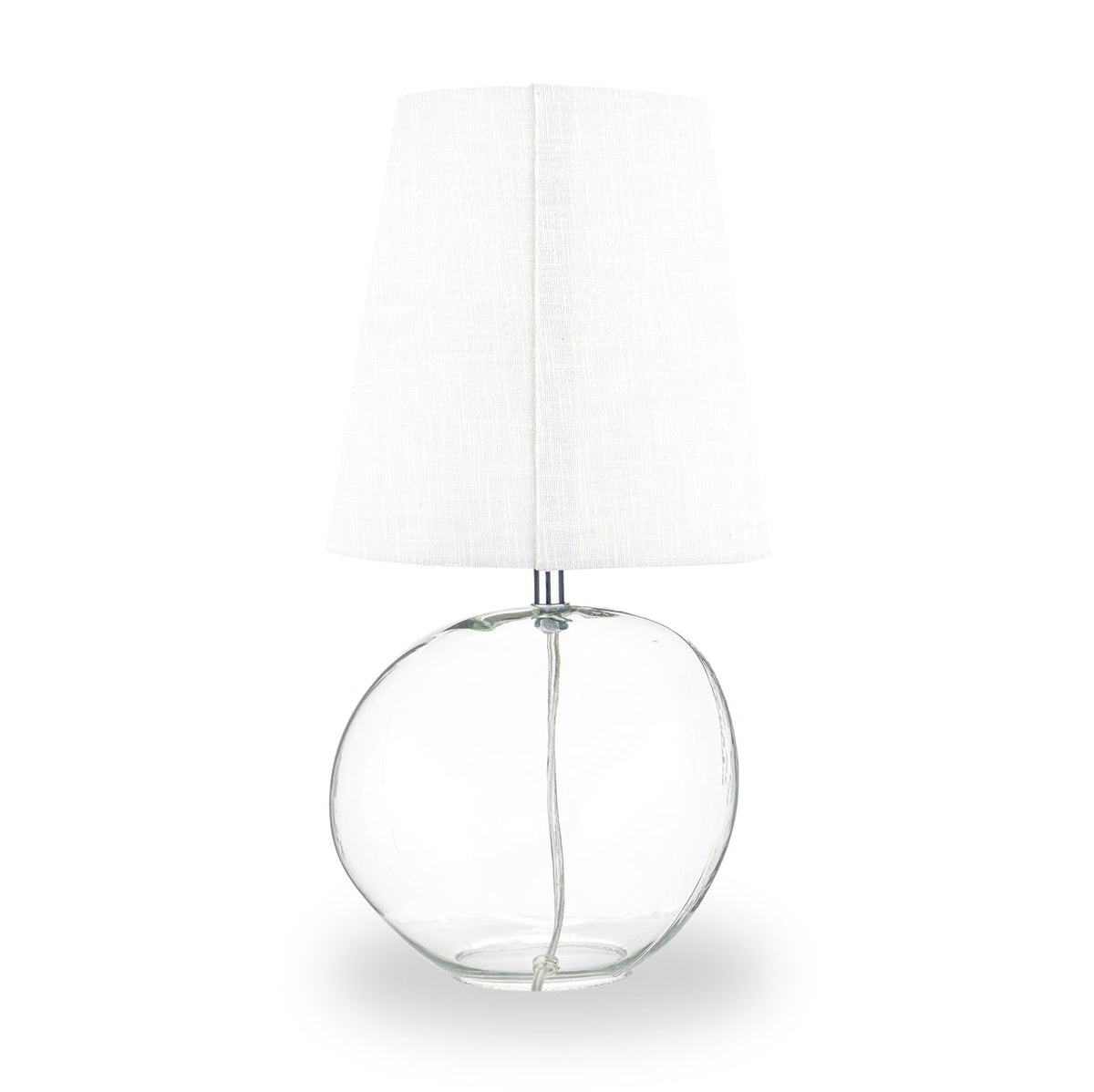 Hallie Clear Glass Table Lamp