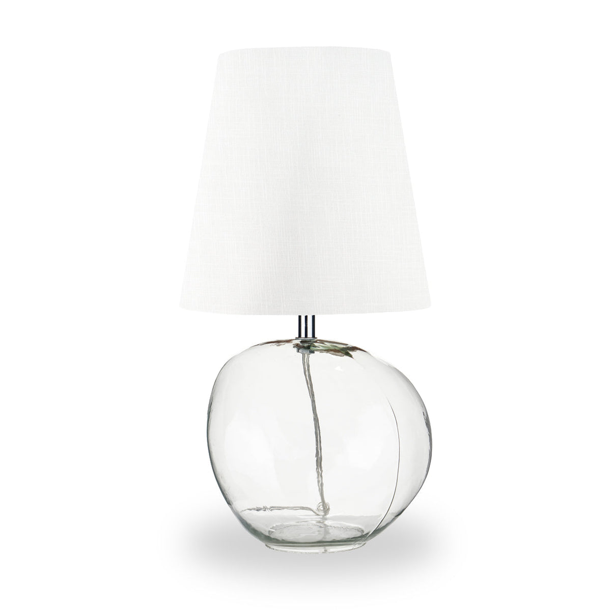 Hallie Clear Glass Table Lamp