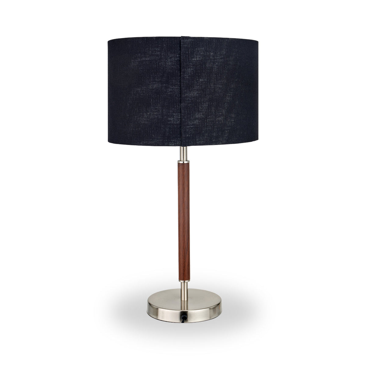 Gianni Brushed Silver Table Lamp