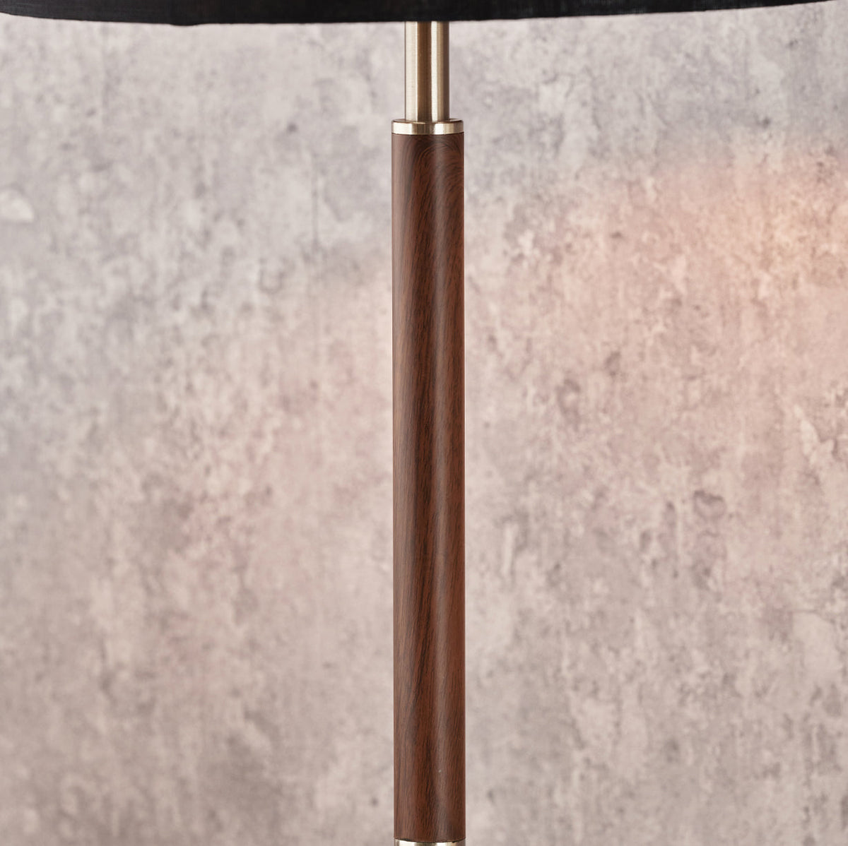 Gianni Brushed Silver Table Lamp