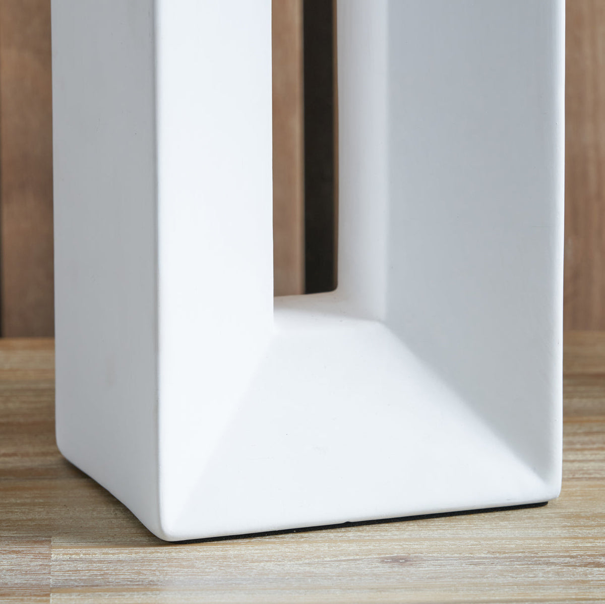 Block Ceramic Tall Table Lamp