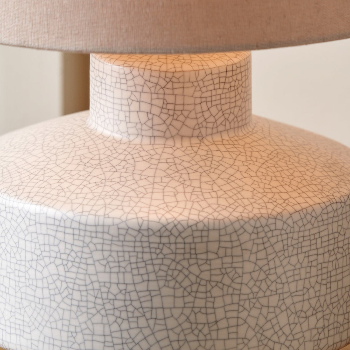 Elure Crackle Effect Table Lamp