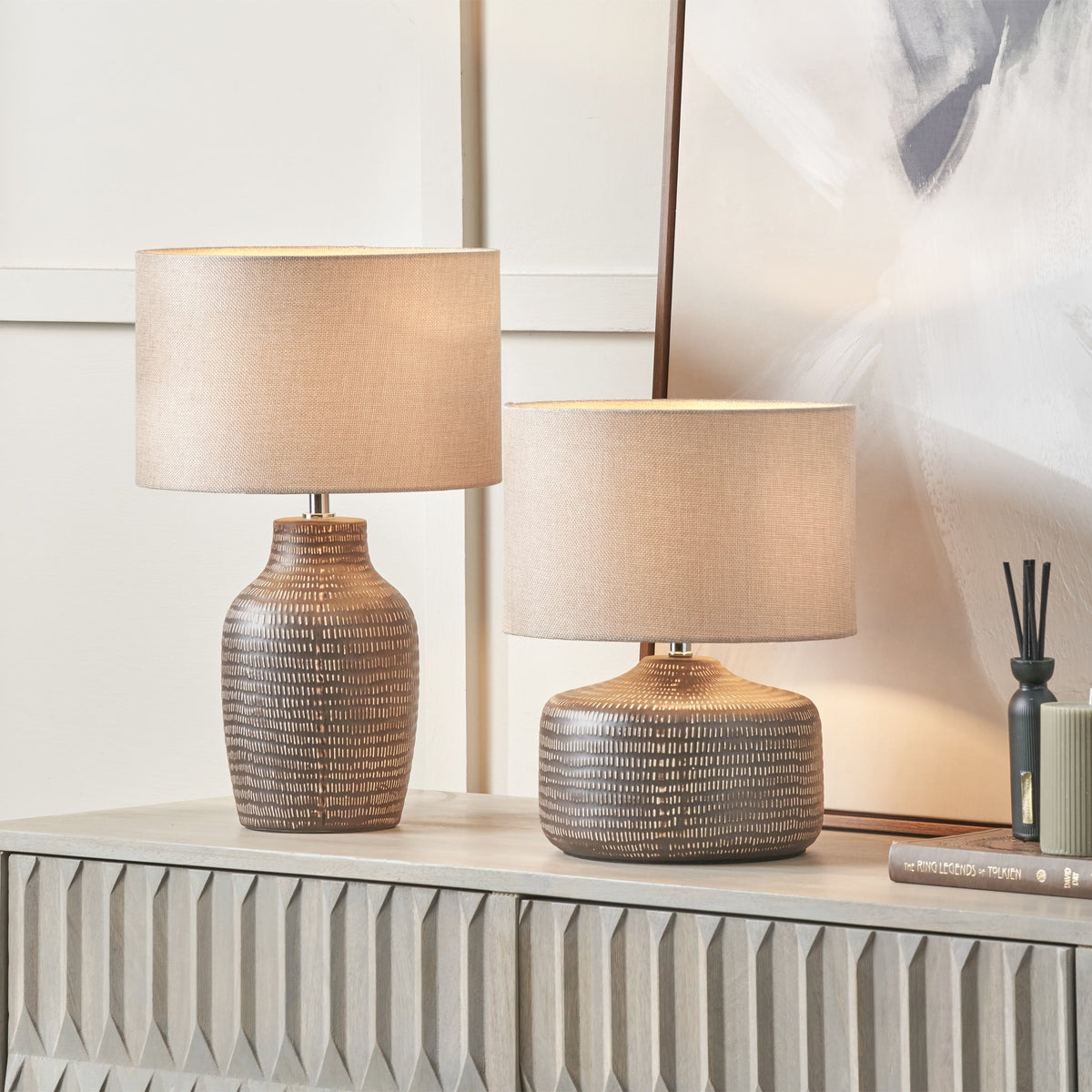 Kai Tall Ceramic Table Lamp