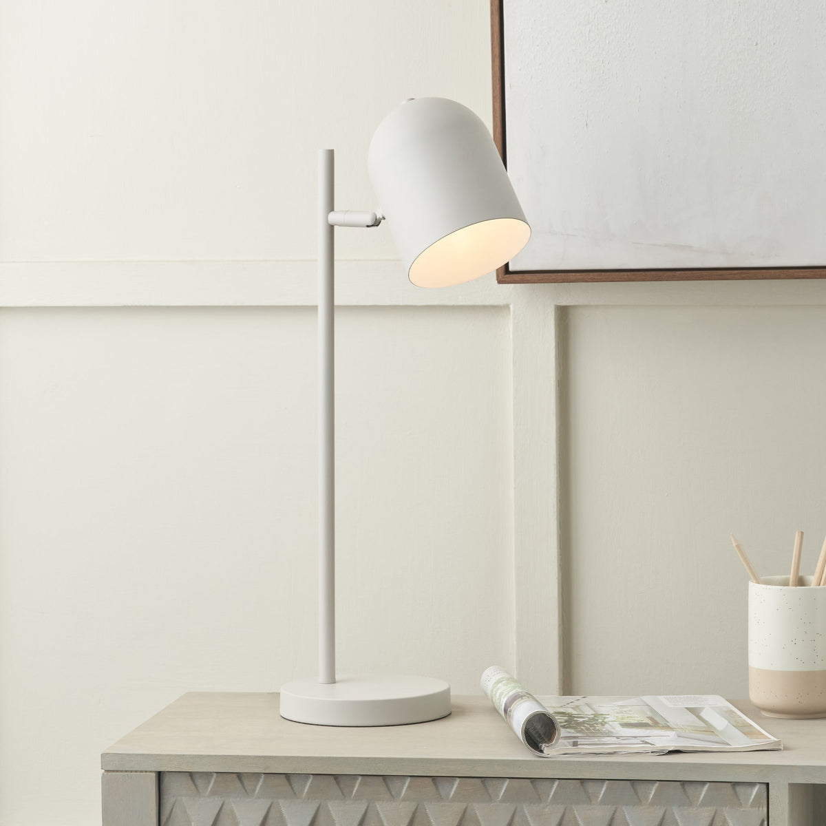 Finn Cloche Headed Table Lamp
