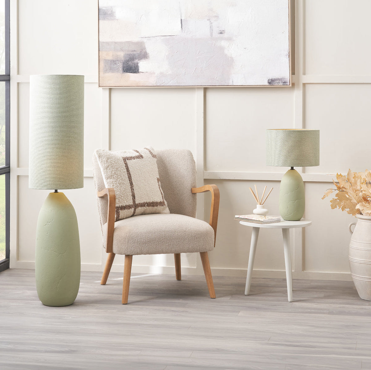 Erika Vintage Ceramic Table Lamp