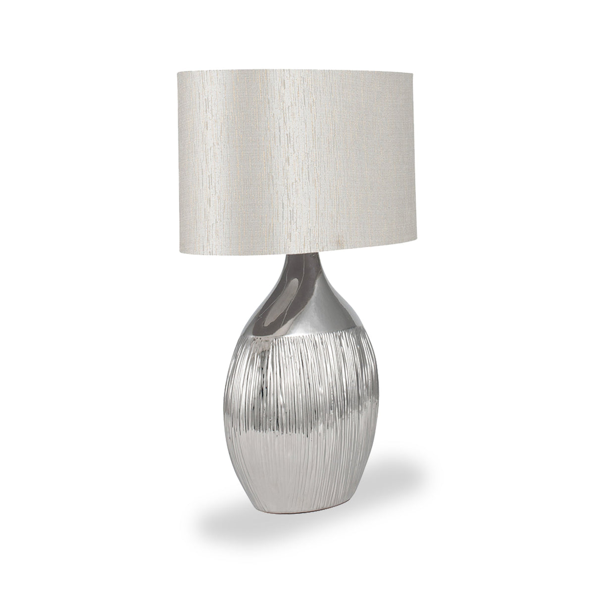 Gemini Etched Ceramic Table Lamp
