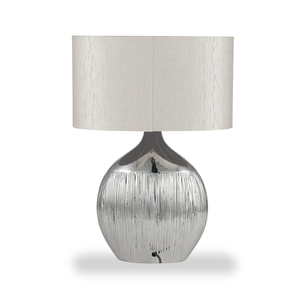 Gemini Etched Ceramic Table Lamp