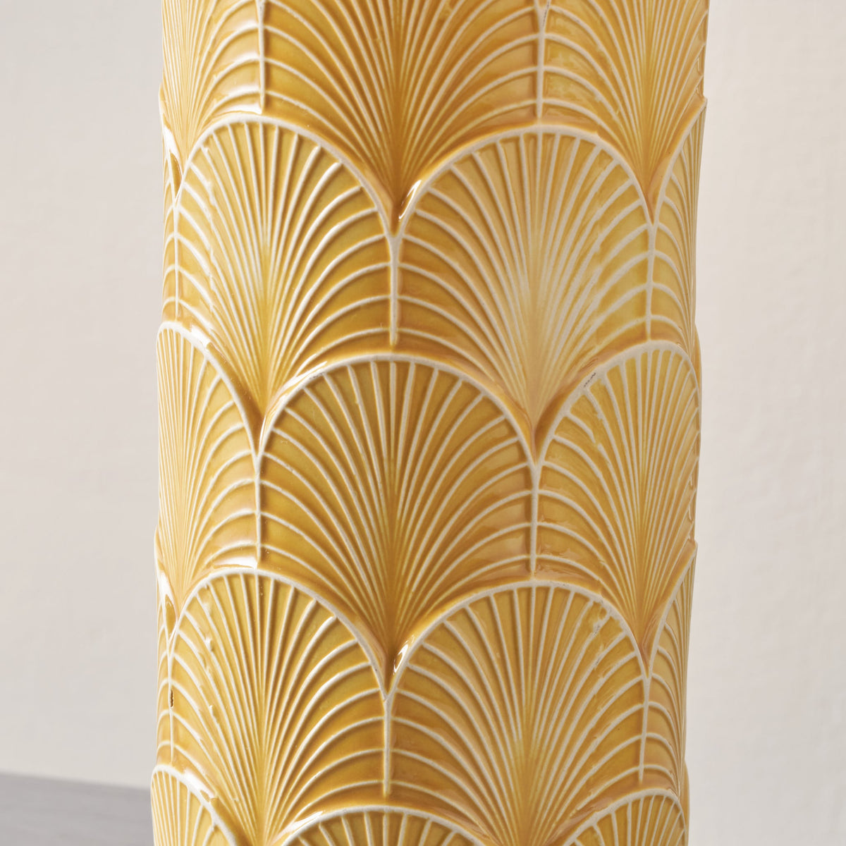 Bethan Embossed Ceramic Table Lamp