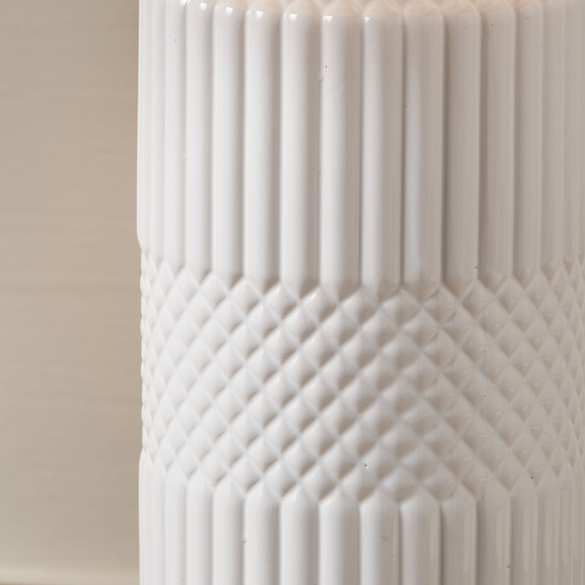 Meribel Geo Tall Ceramic Table Lamp
