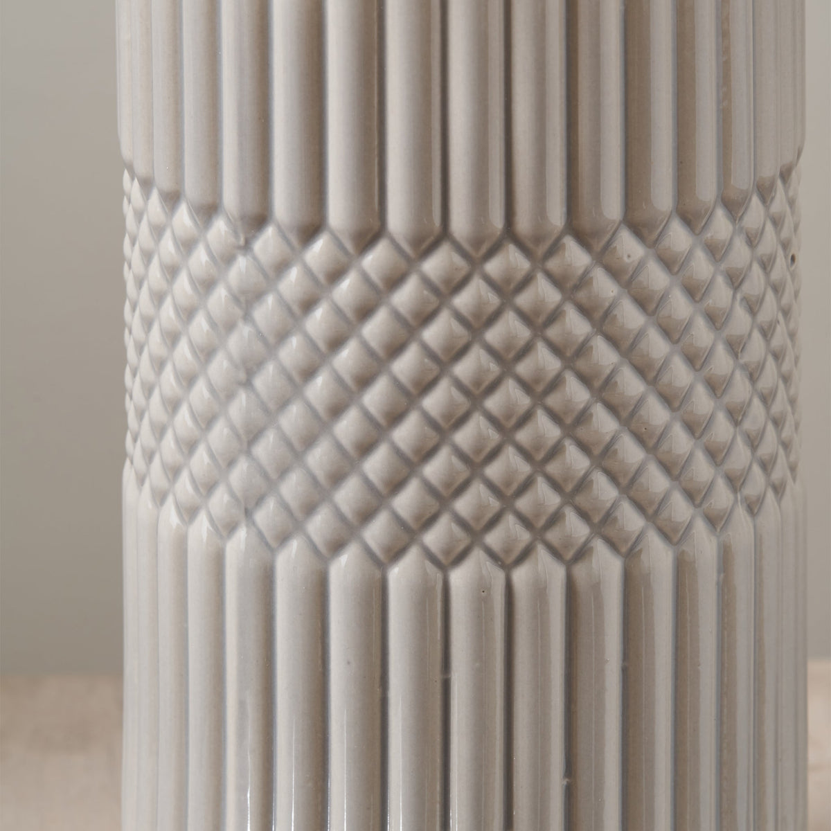 Meribel Geo Tall Ceramic Table Lamp