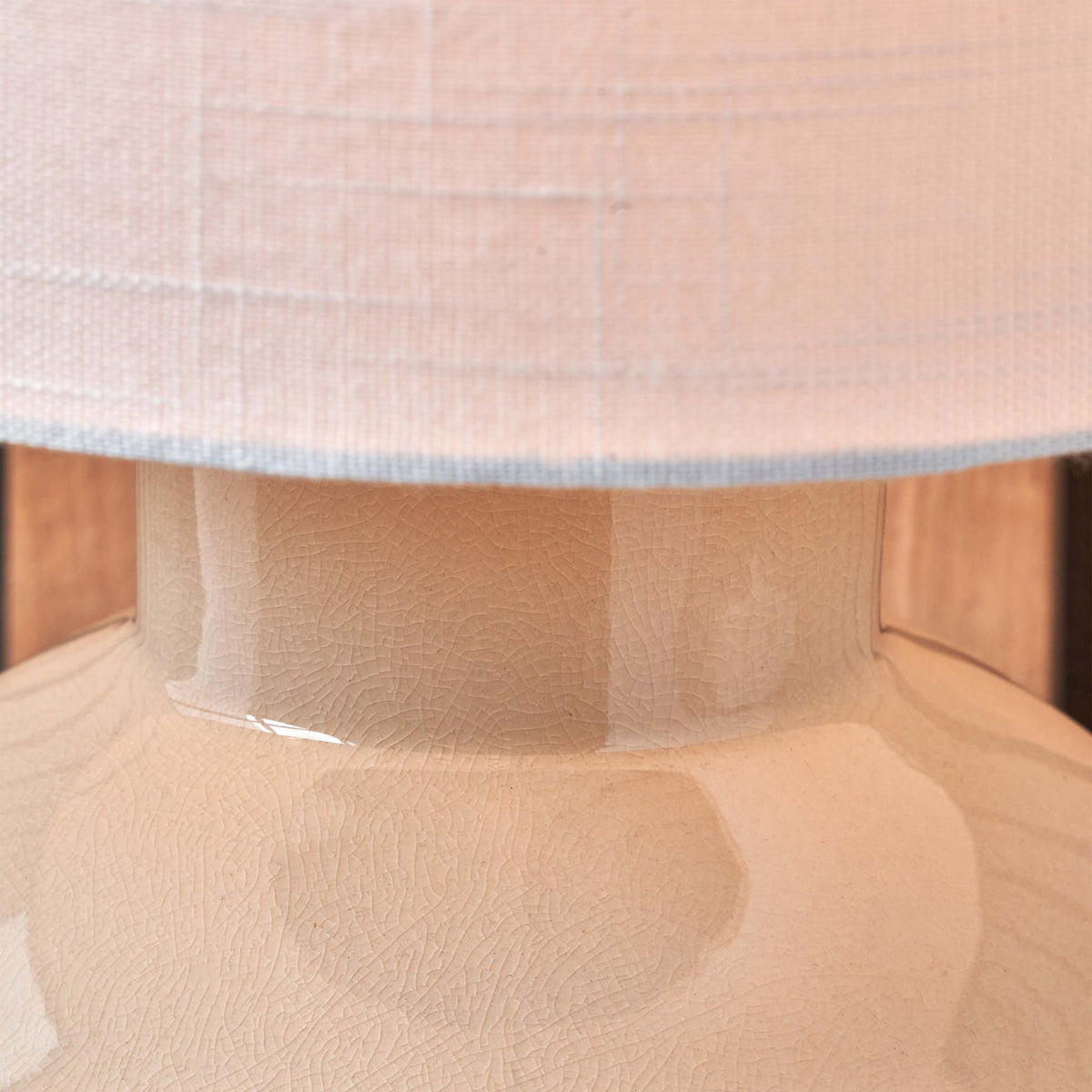 Nora Crackle Effect Table Lamp