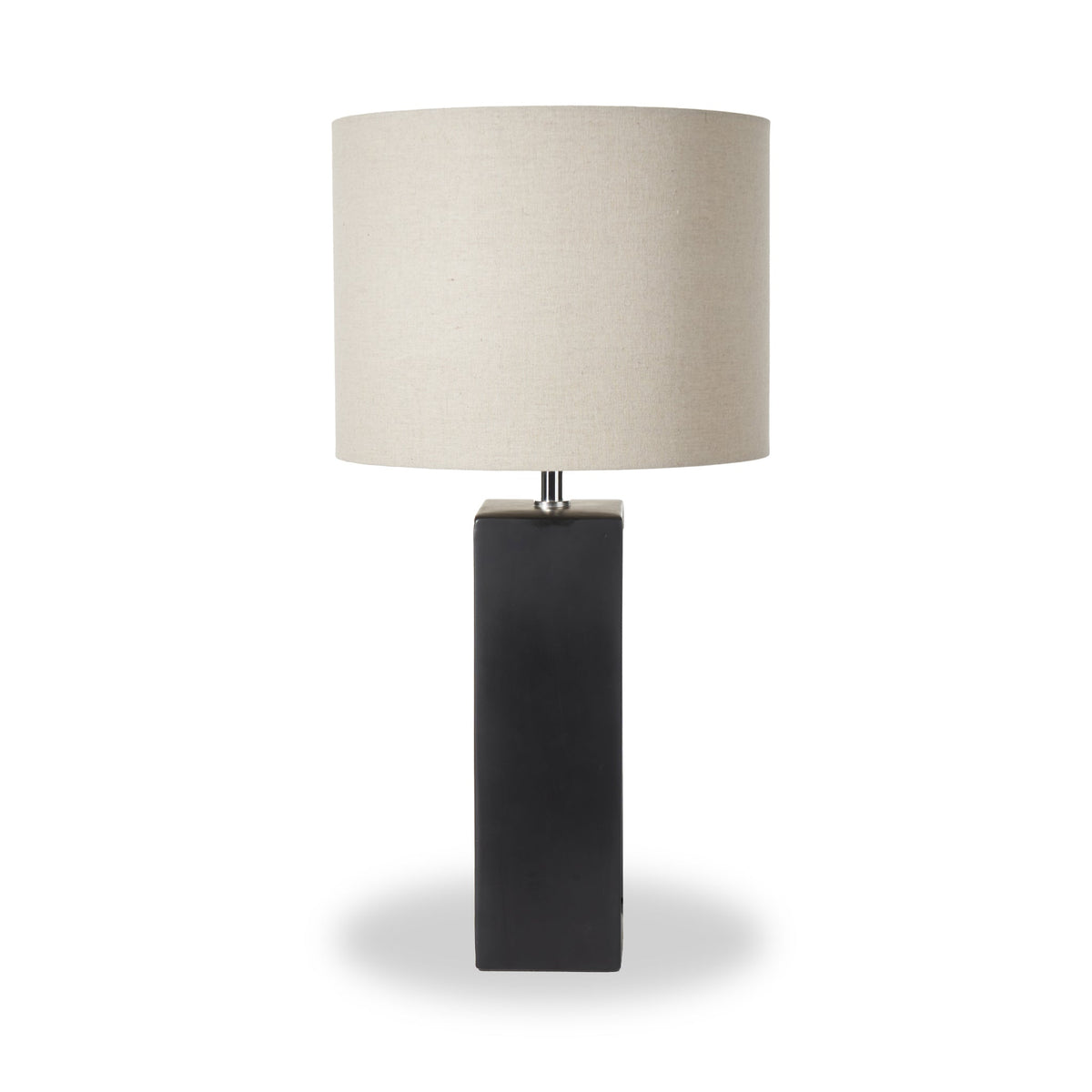 Block Ceramic Tall Table Lamp