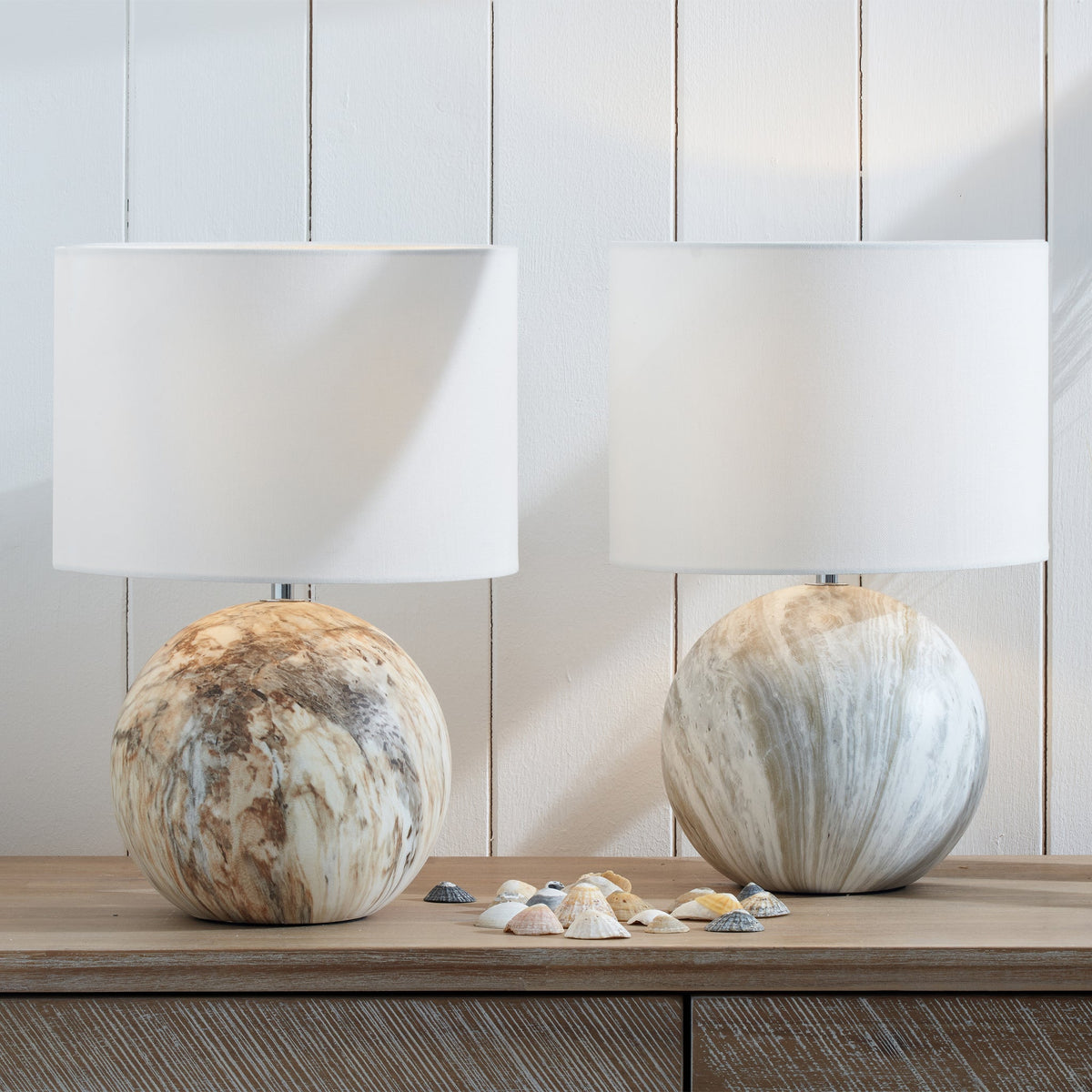 Viejo Stone Effect Ceramic Table Lamp