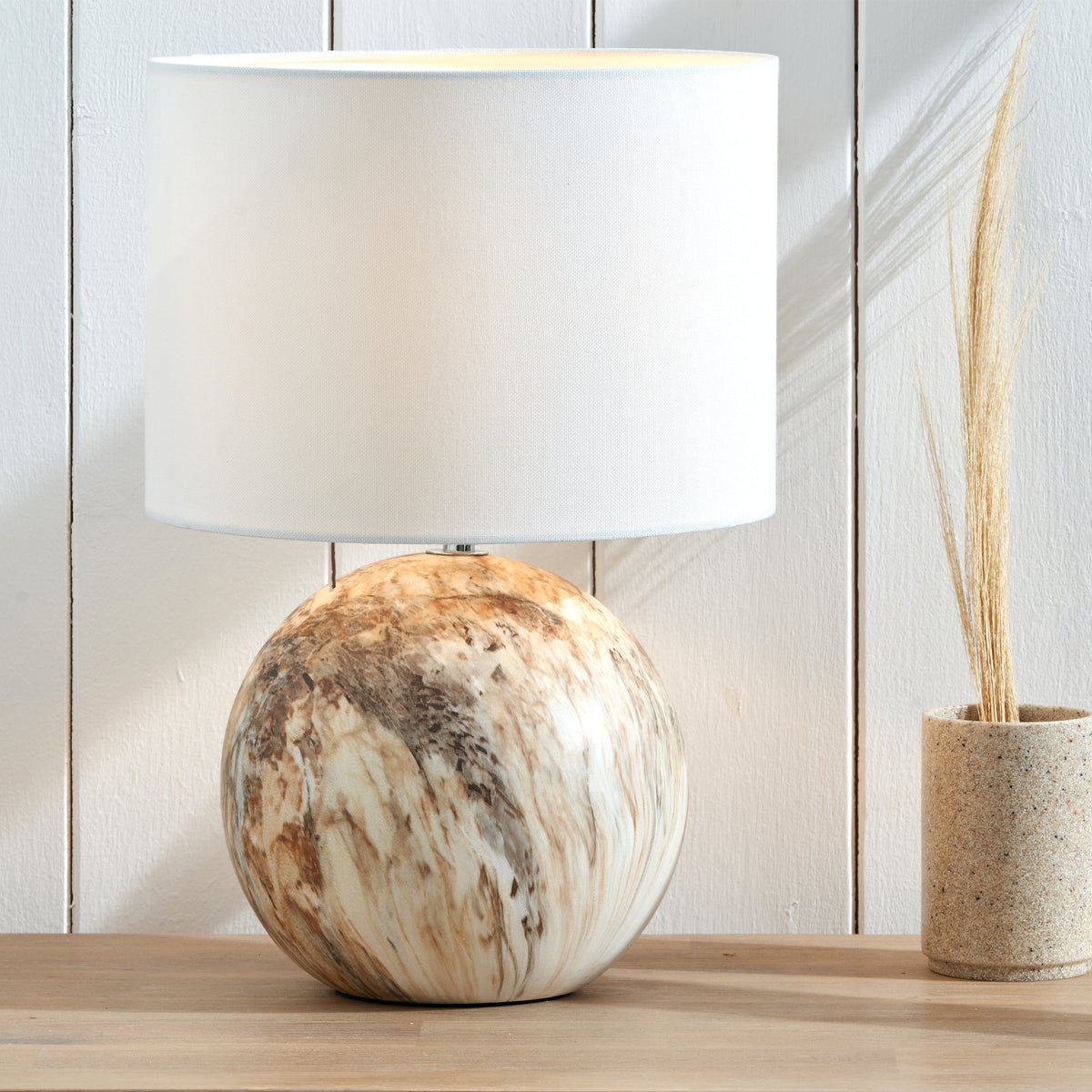 Viejo Stone Effect Ceramic Table Lamp