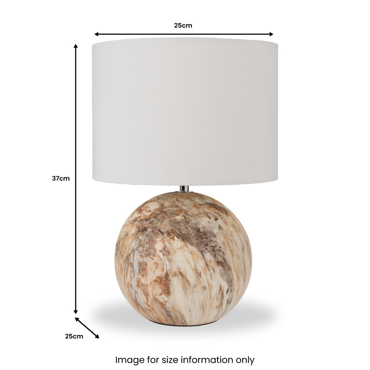 Viejo Stone Effect Ceramic Table Lamp