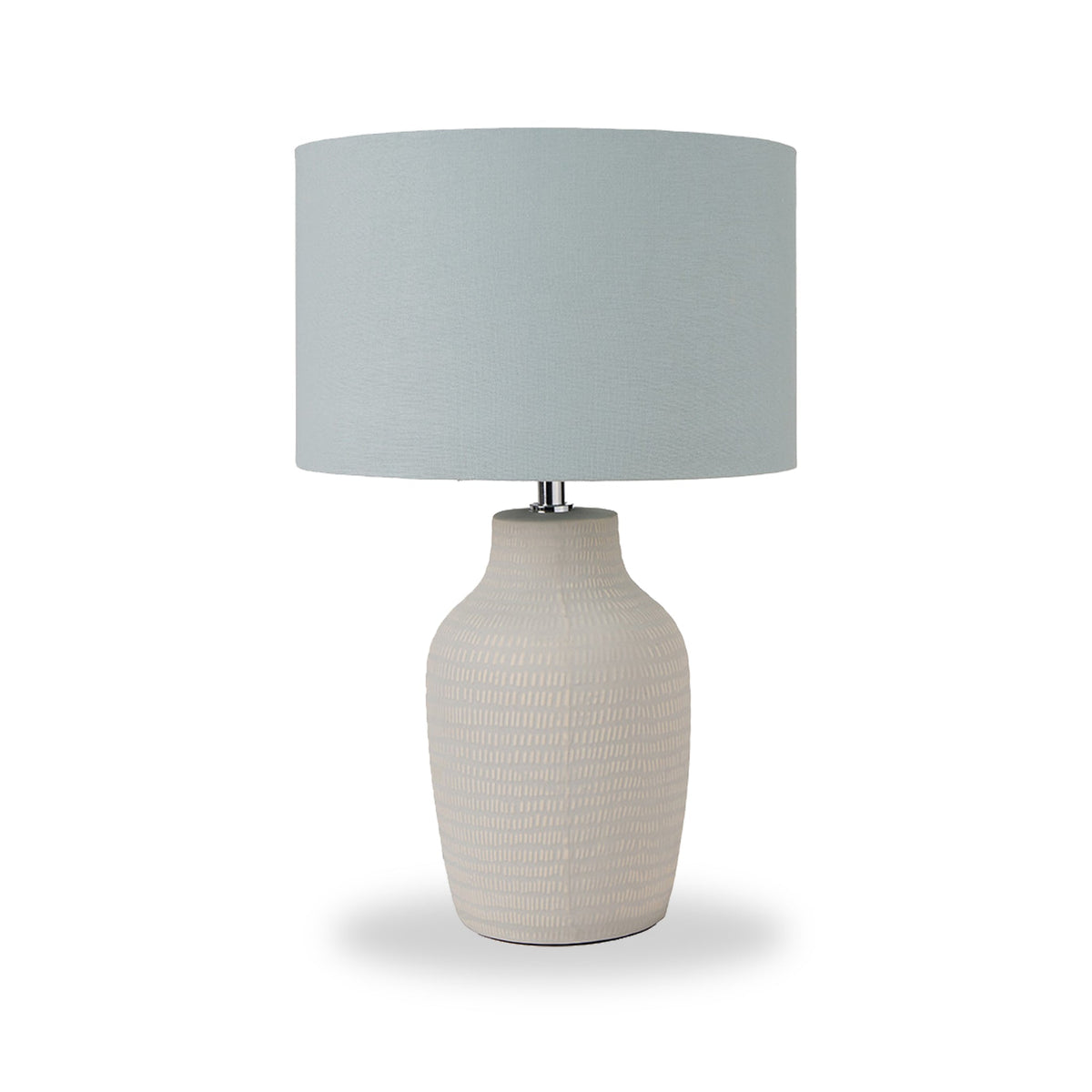 Kai Textured Tall Ceramic Table Lamp