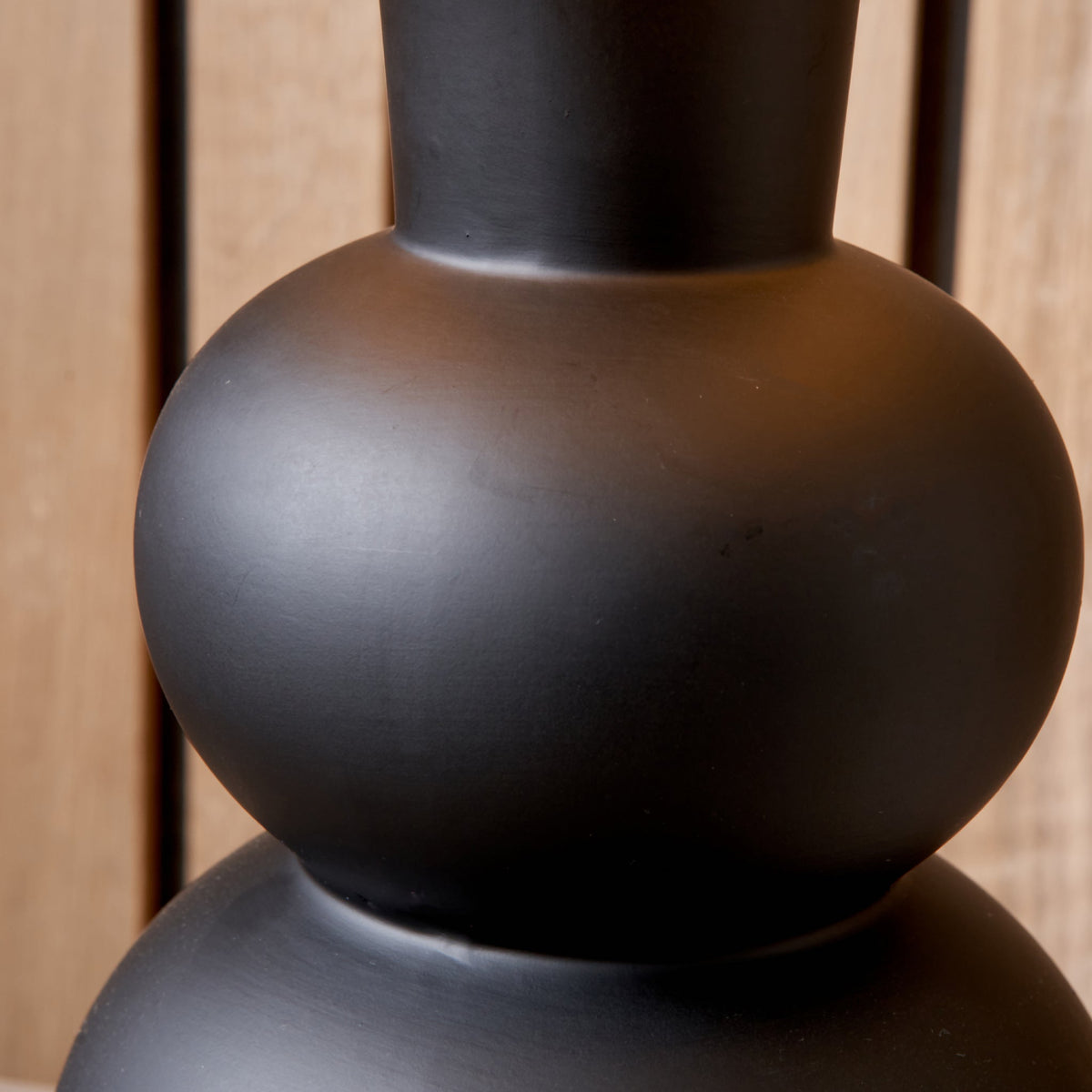 Aaliyah Curved Bottle Ceramic Table Lamp