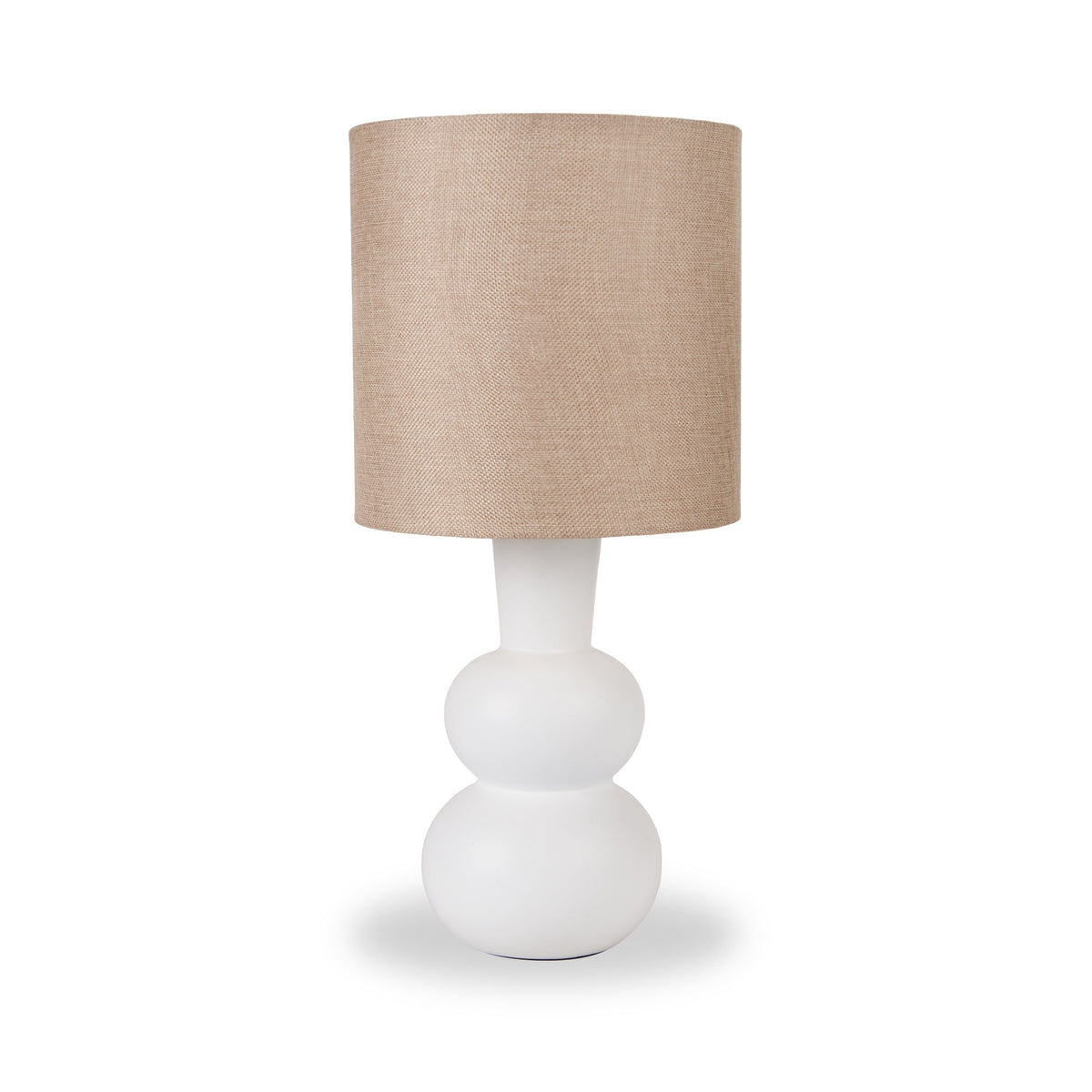 Aaliyah Curved Bottle Ceramic Table Lamp