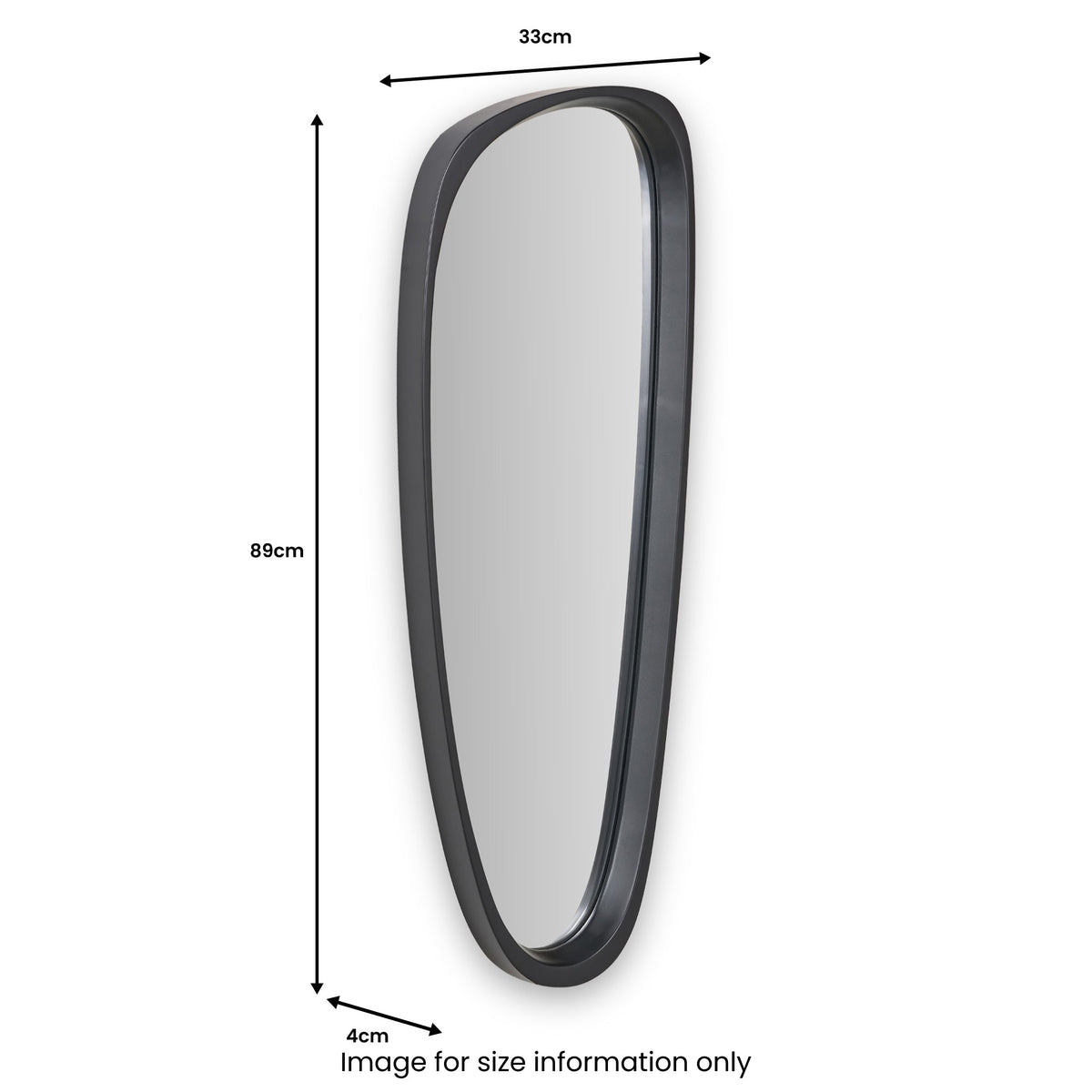 Capri Teardrop Wall Mirror