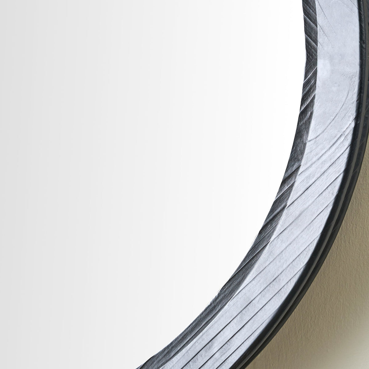 Elwood Black Fir Effect Wall Mirror