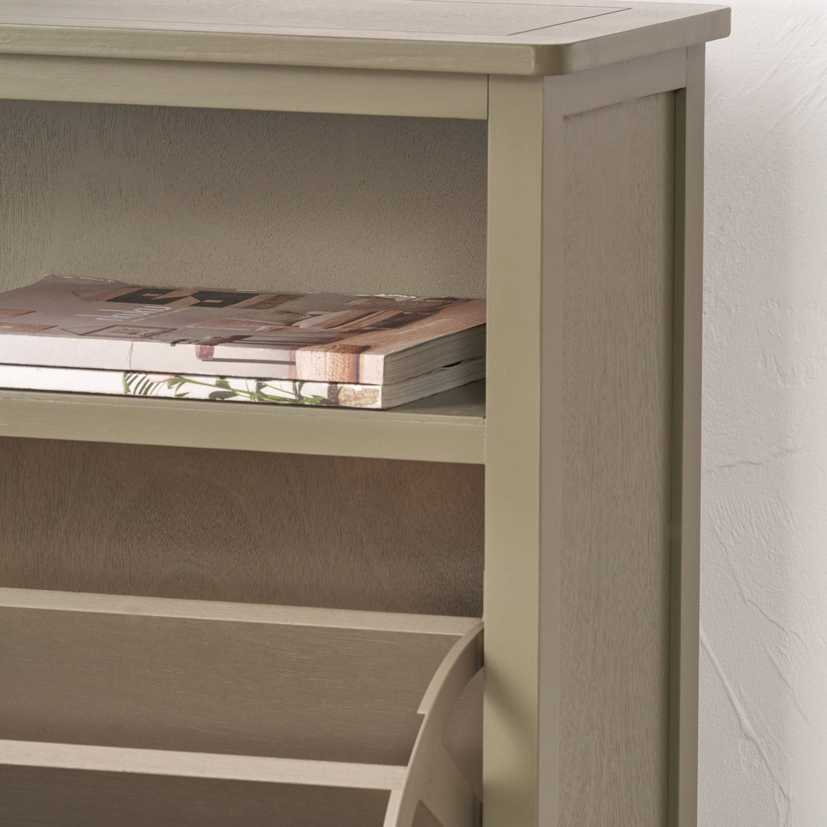 Croft Pine Shoe Storage Unit