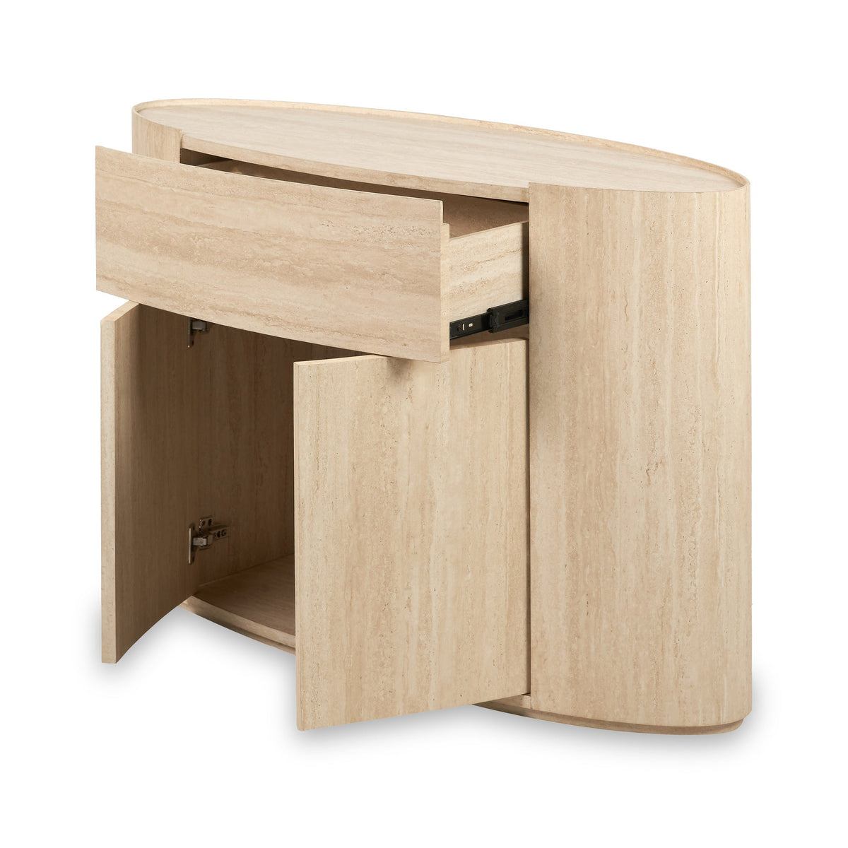 Tivoli Travertine Effect Small Sideboard