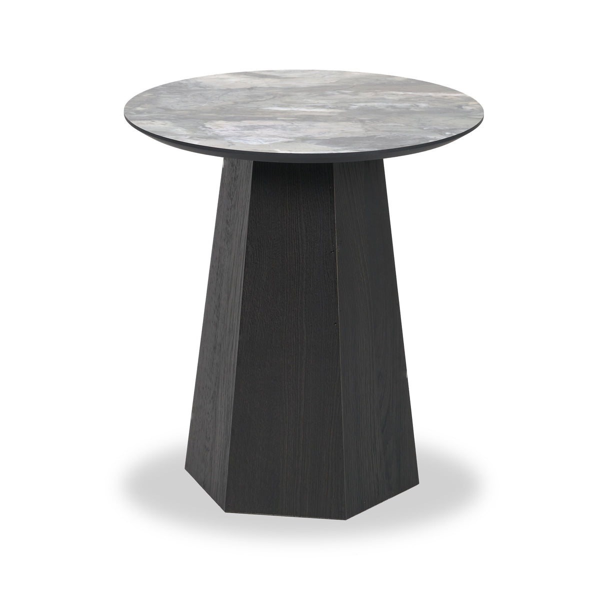 Myana Marble Effect Side Table