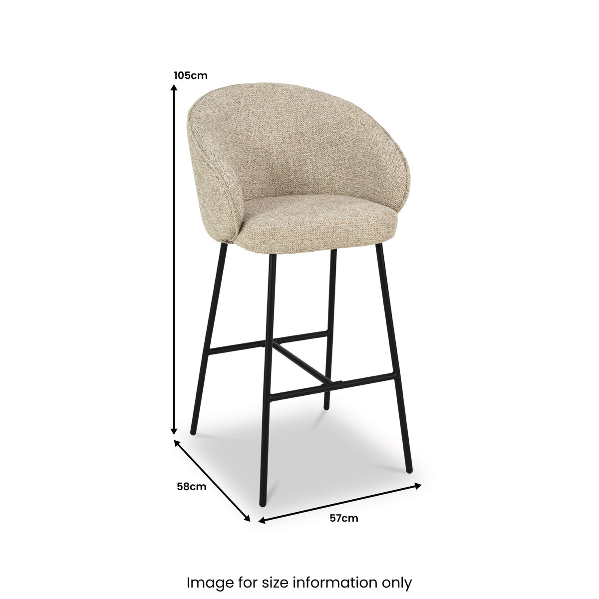 Kelsby Tub Bar Stool