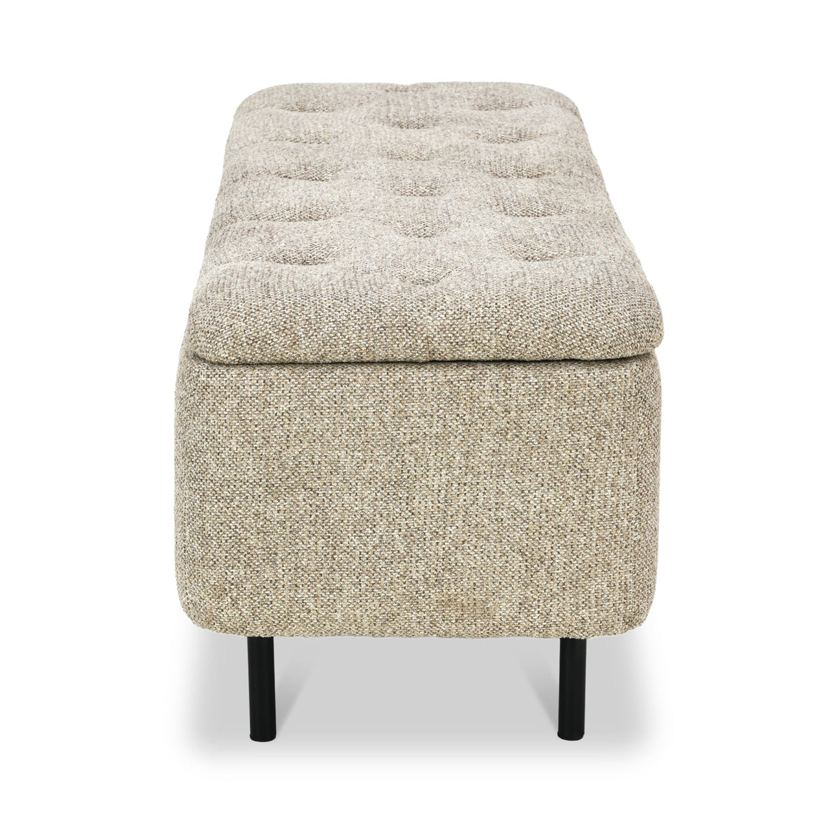 Else Buttoned Storage Ottoman