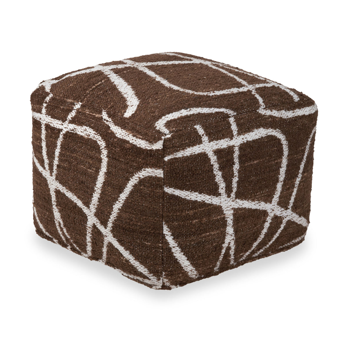 Tabria Indoor & Outdoor Abstract Design Pouffe