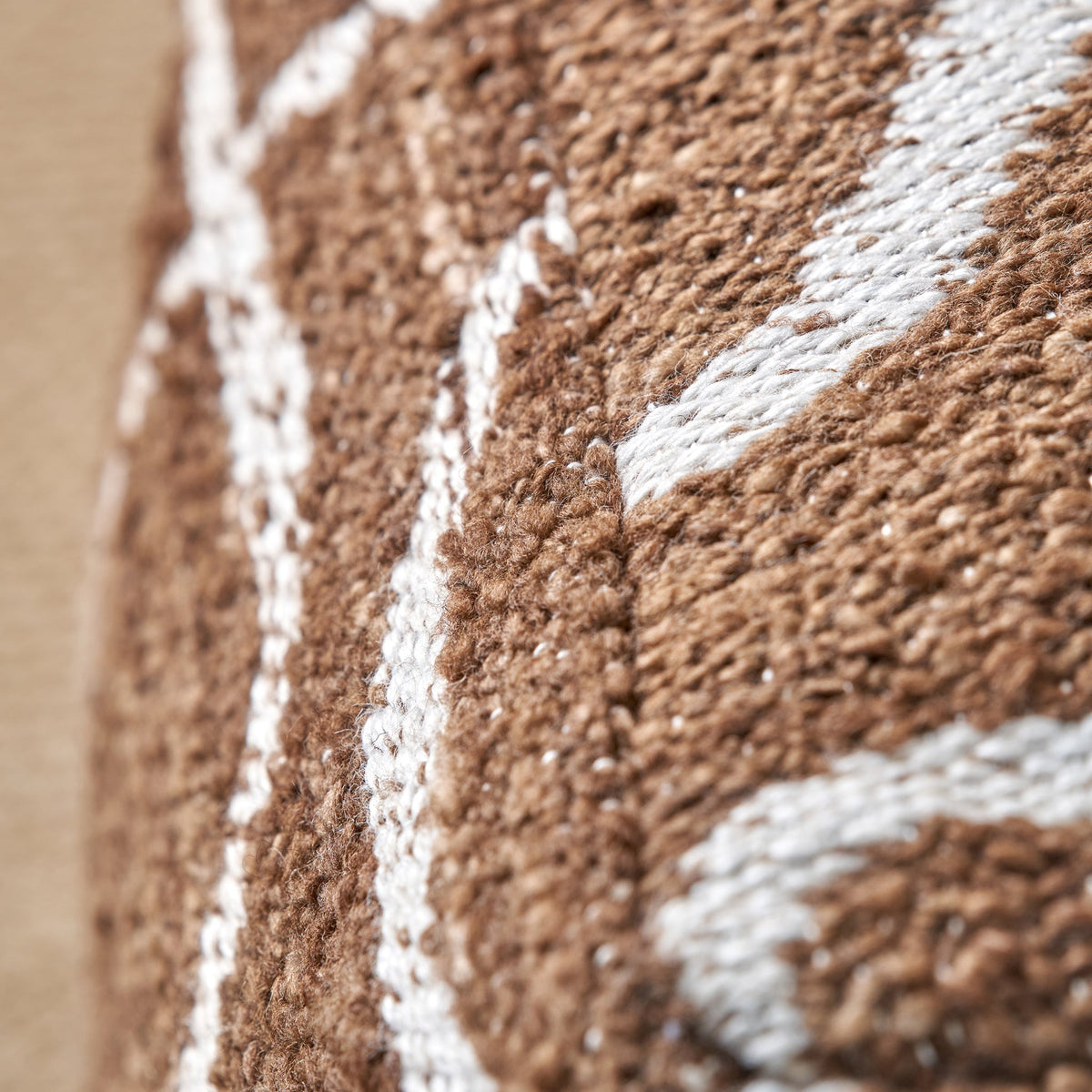 Tabria Indoor & Outdoor Abstract Design Pouffe