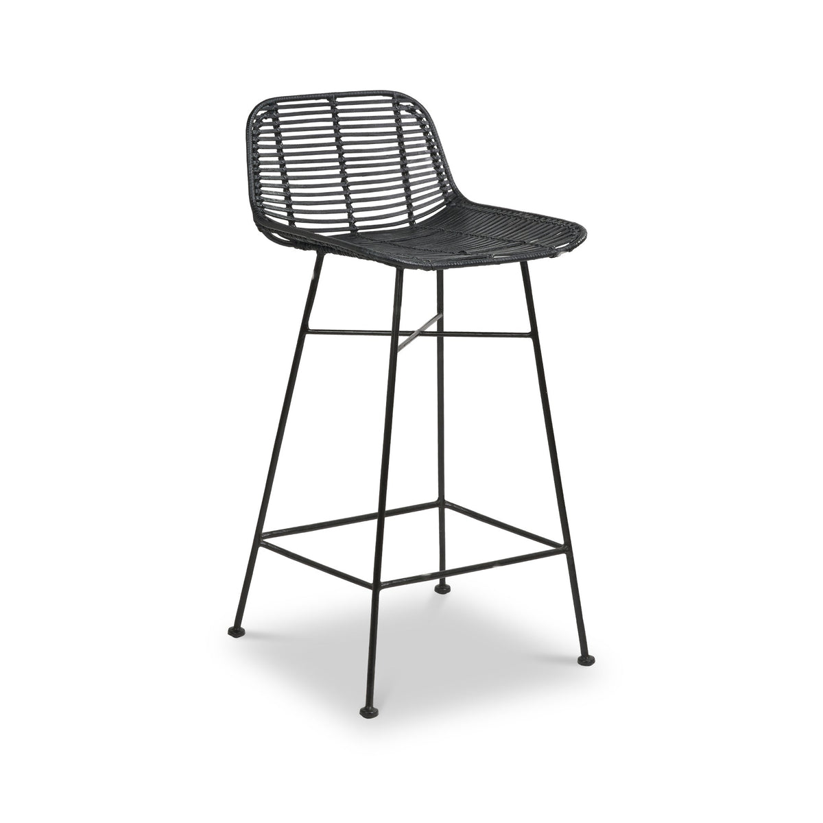 Rattan Core Bar Stool