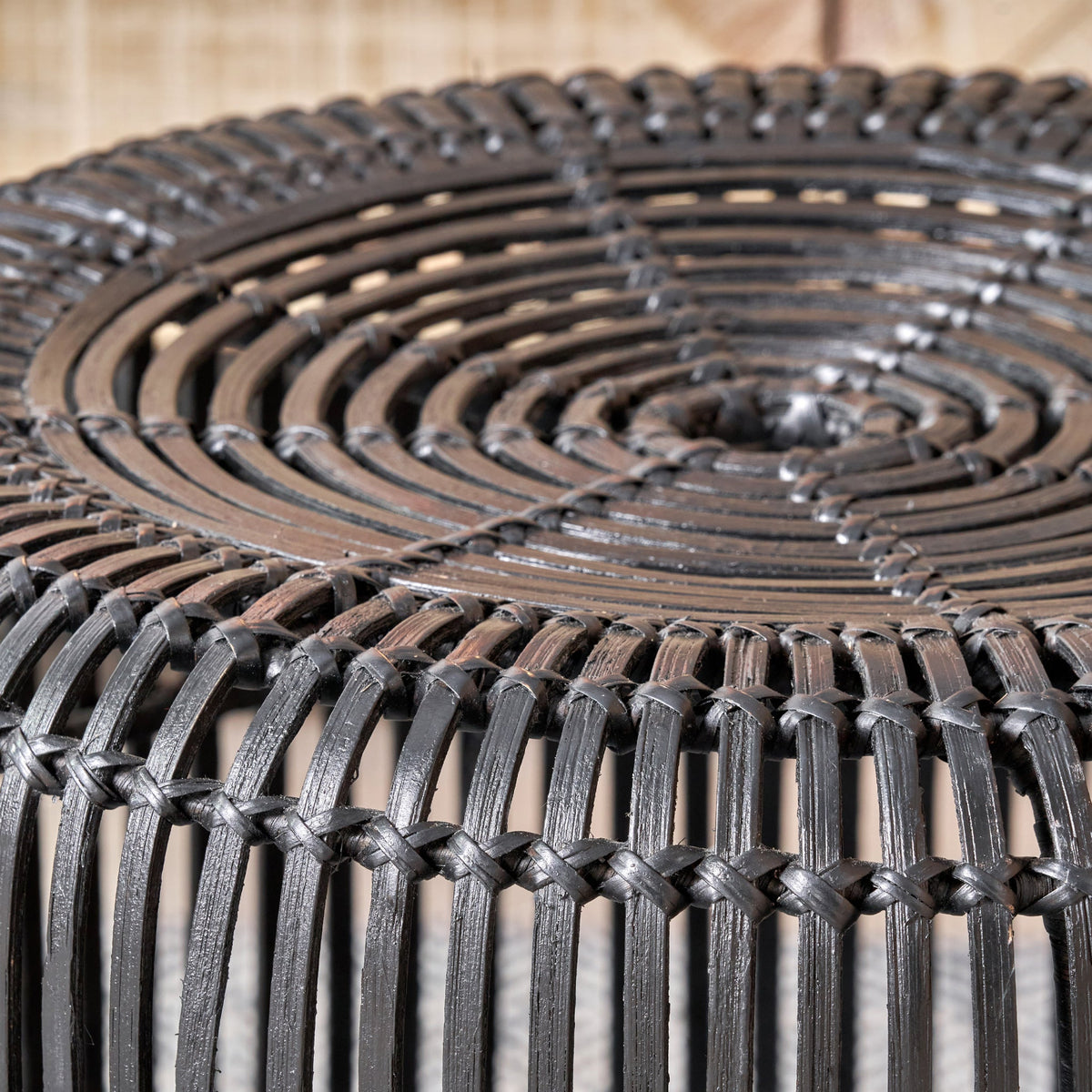Rattan Core Stool