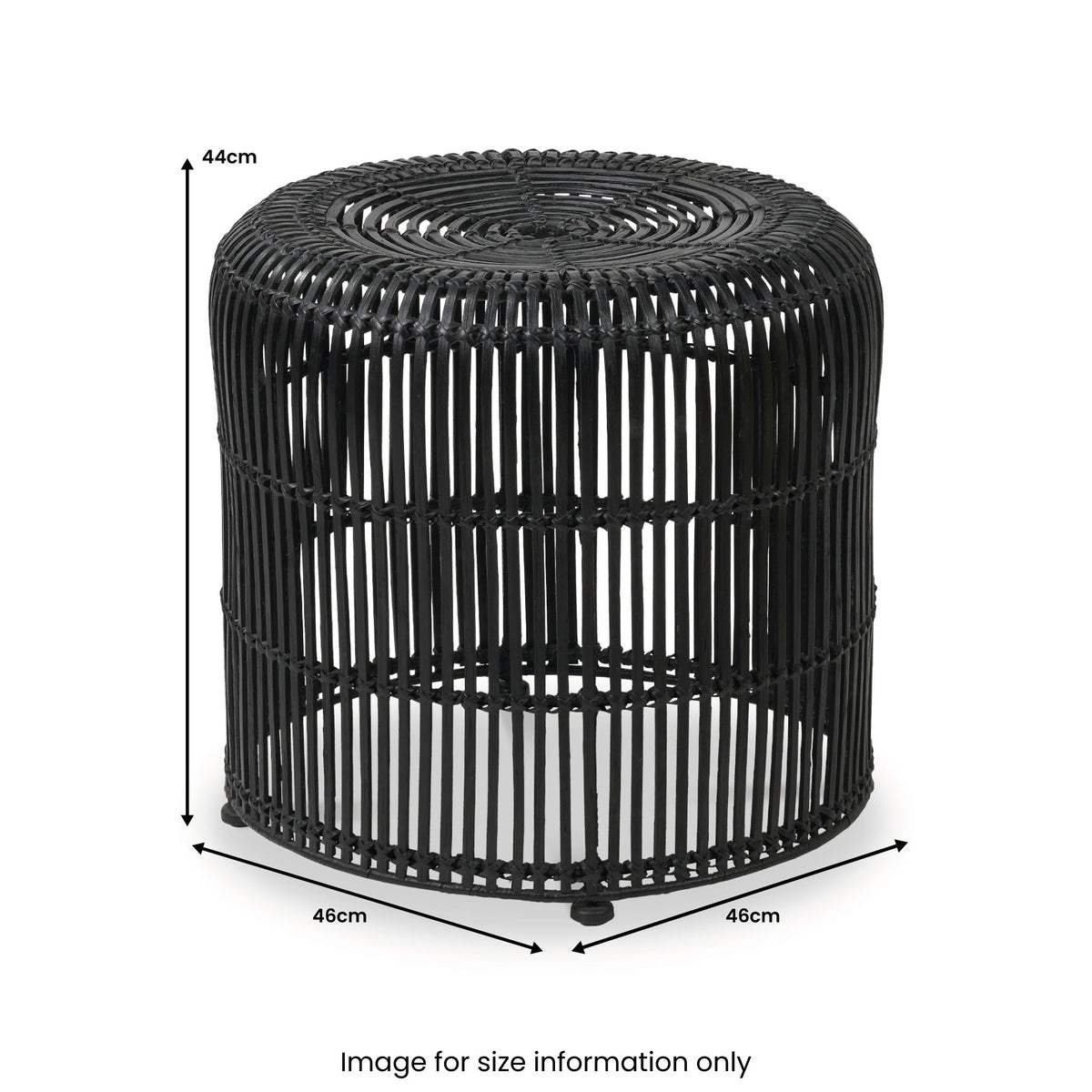Rattan Core Stool