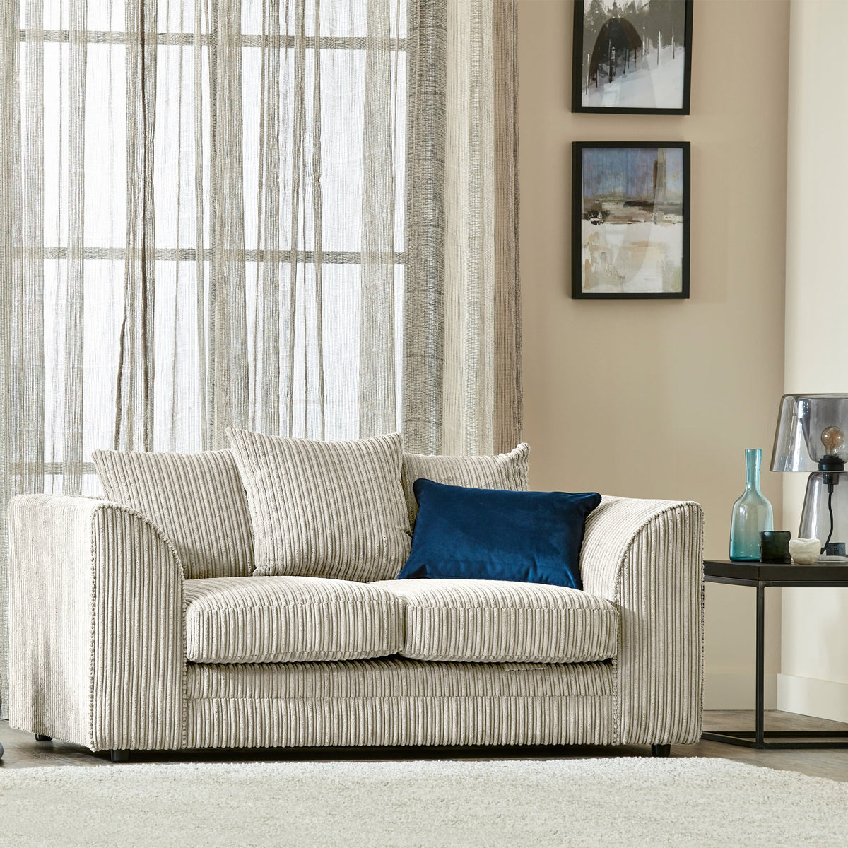Bletchley Jumbo Cord 2 Seater Sofa