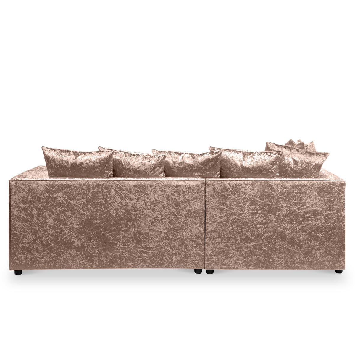 Tamara Crushed Velvet Chaise Sofa