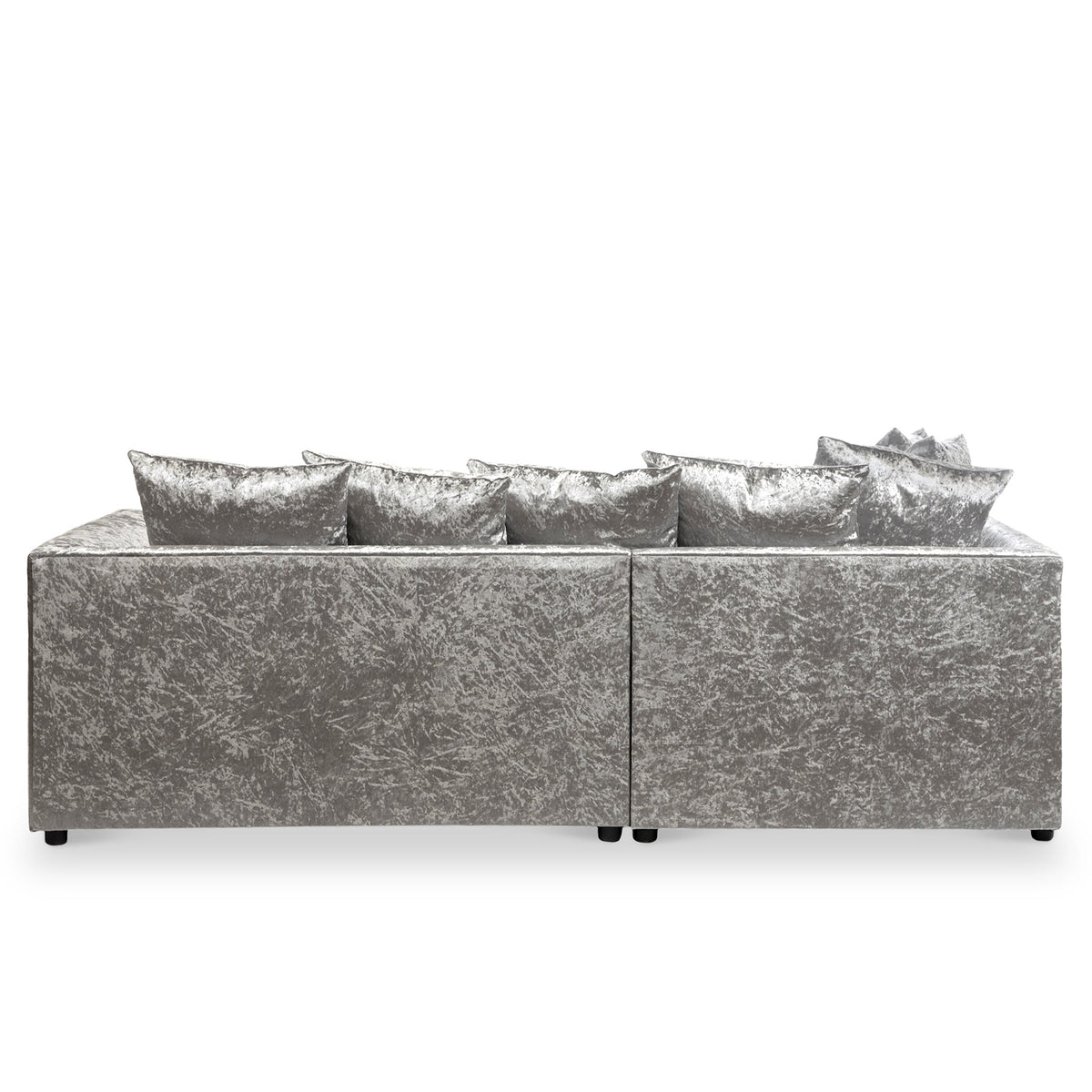 Tamara Crushed Velvet Chaise Sofa