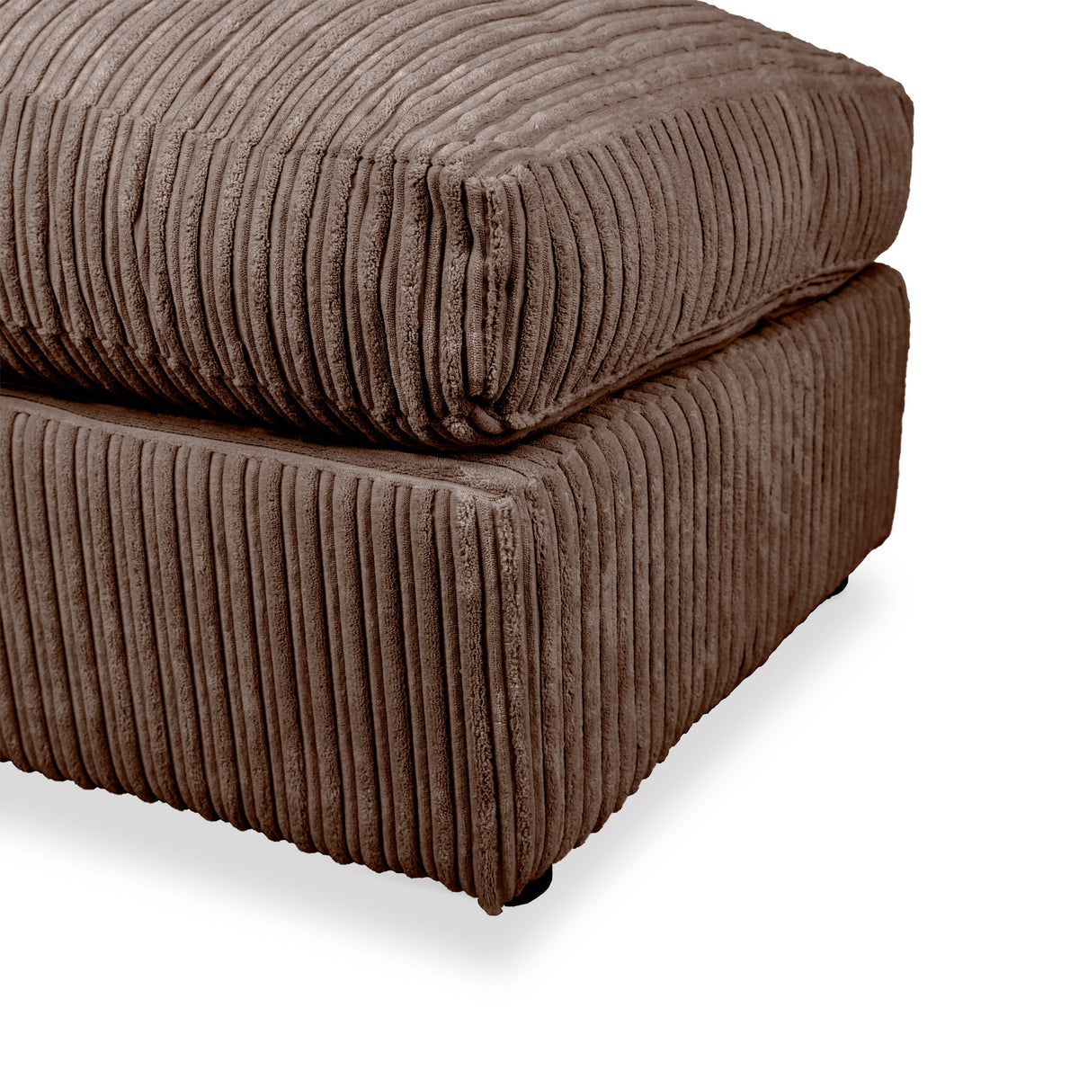 Bletchley Jumbo Cord Footstool