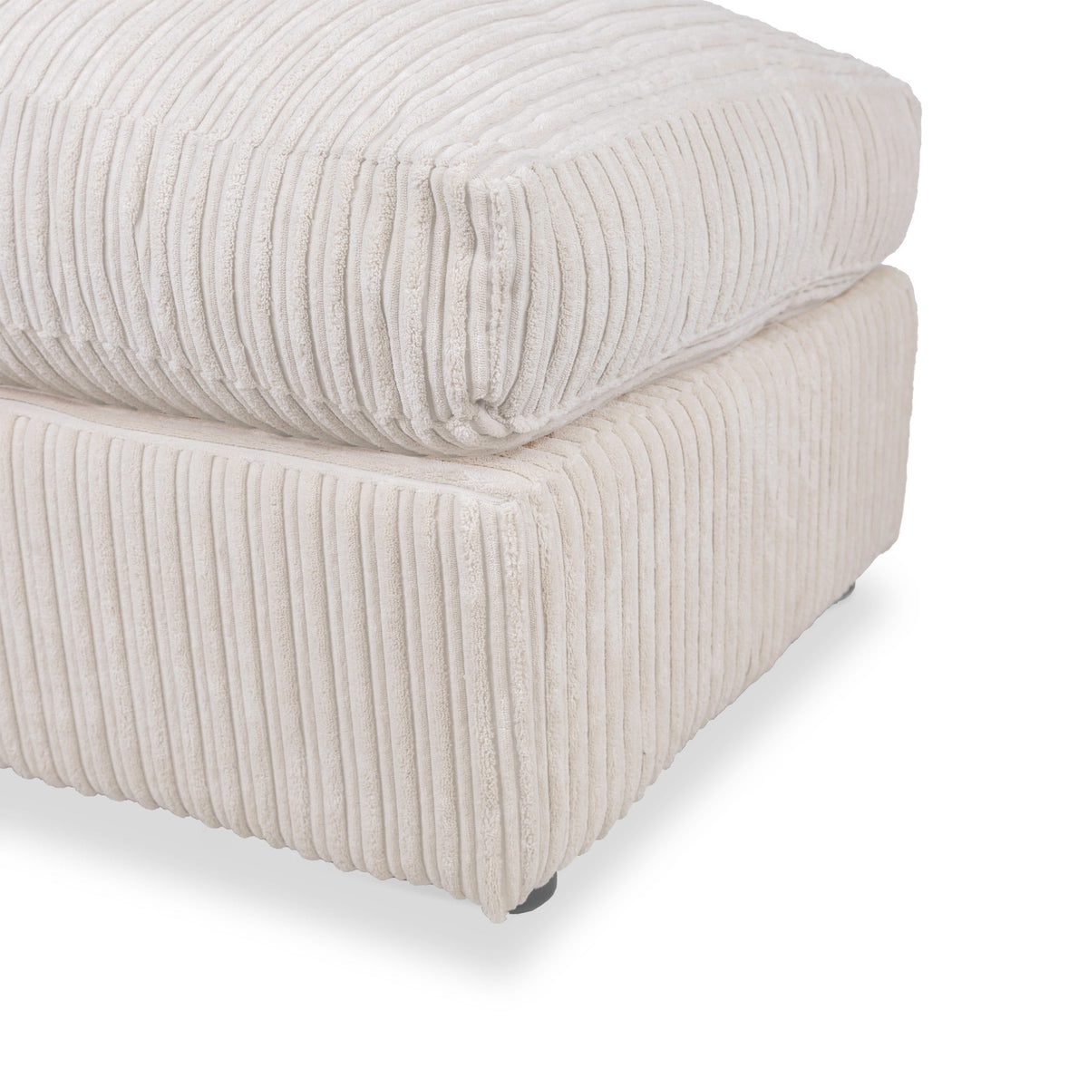 Bletchley Jumbo Cord Footstool