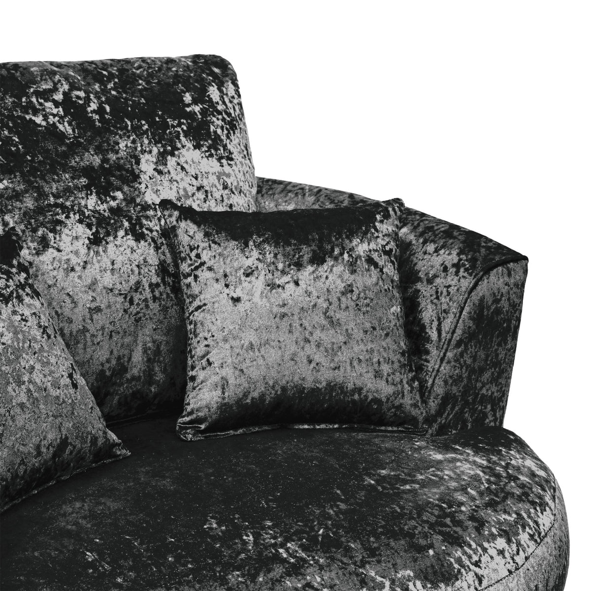Tamara Crushed Velvet Swivel Chair