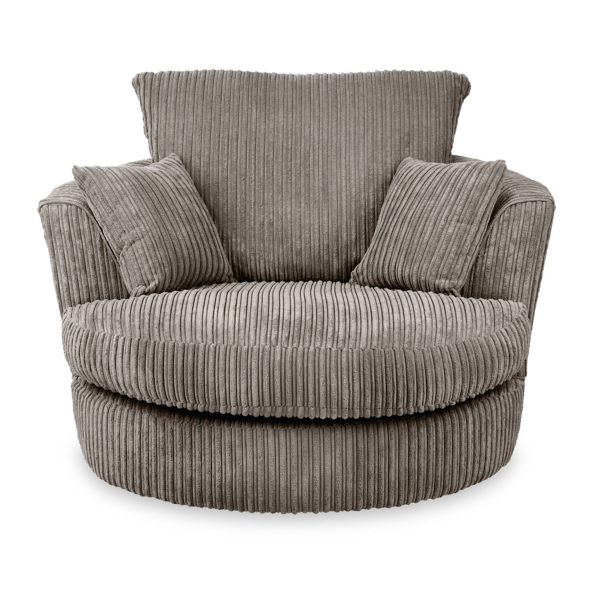 Bletchley Jumbo Cord Swivel Chair