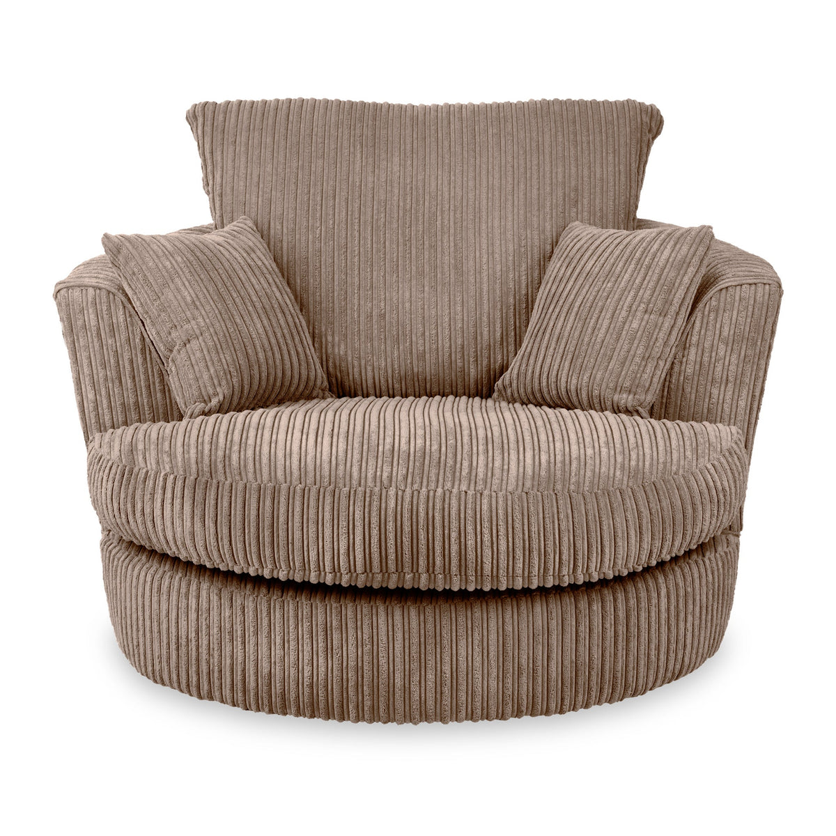 Bletchley Jumbo Cord Swivel Chair